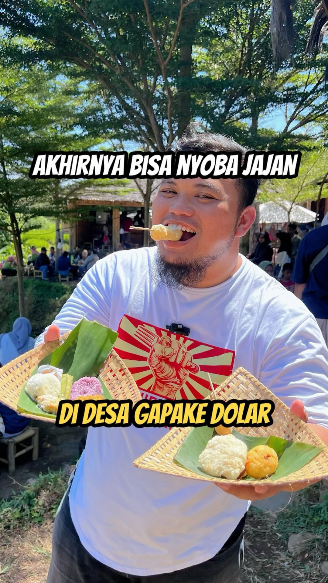 Festival Kuliner Bulanan di Bantaragung, Bayar Pakai Benggol dan QRIS