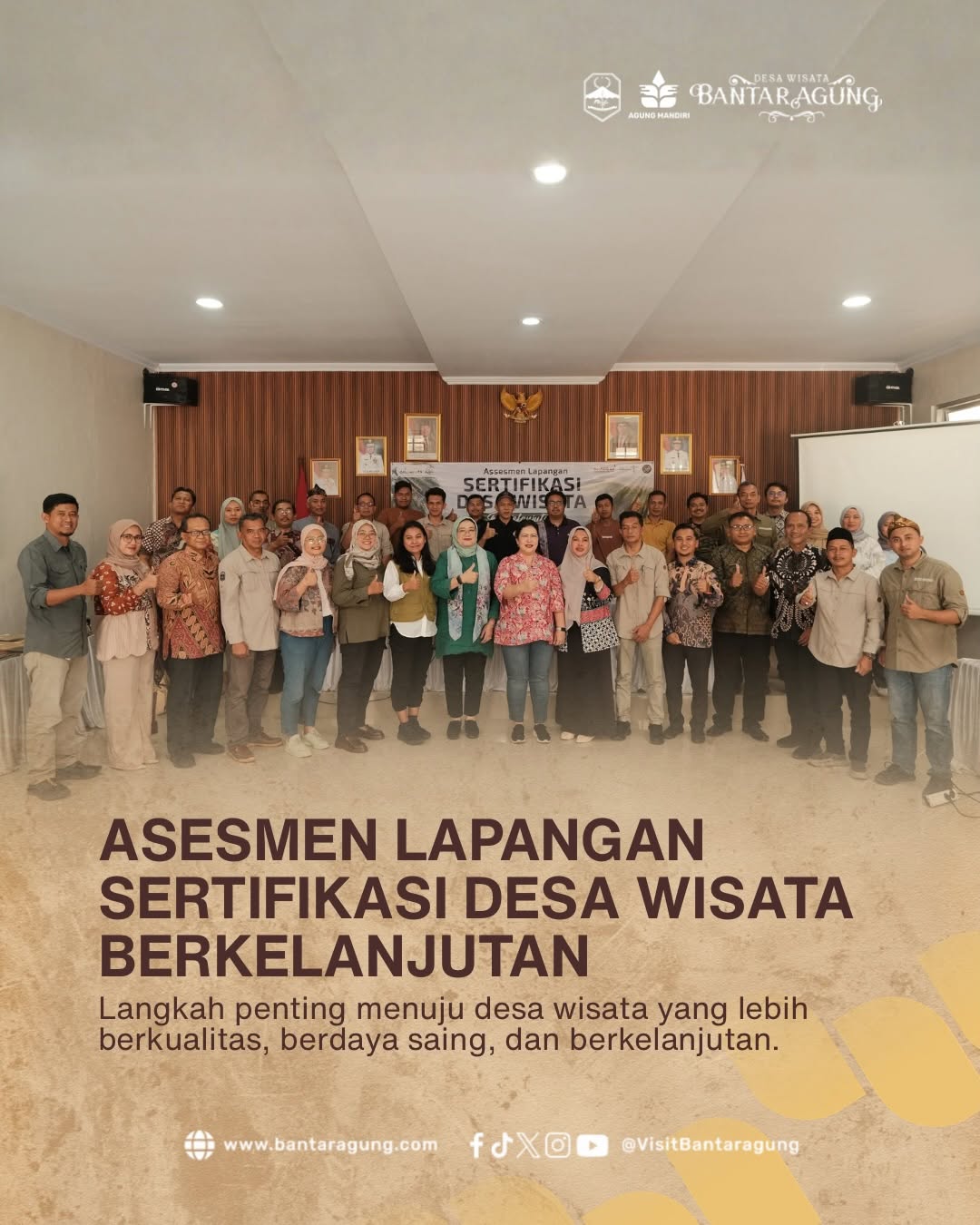 Desa Wisata Bantar Agung Jalani Asesmen Sertifikasi Berkelanjutan 2026