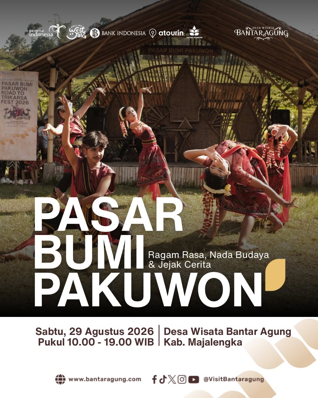 Pasar Bumi Pakuwon Hadir di Tengah Sawah Bantaragung, Ruang Temu Kuliner dan Budaya Lokal