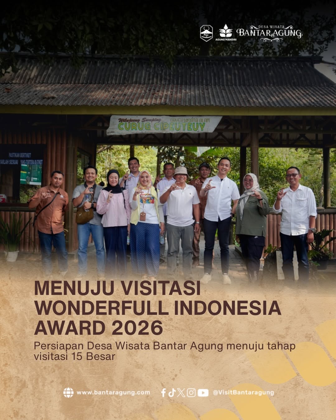 Desa Wisata Bantaragung Sambut Kunjungan Disparbud Jabar dan Majalengka Jelang Visitasi WIA 2026