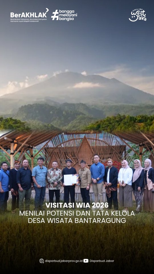 Visitasi WIA 2026, Bantaragung Tampilkan Potensi Alam, Buatan, dan Budaya