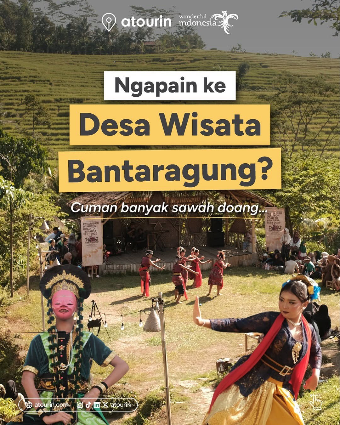 Siapa bilang Bantaragung cuma punya sawah?